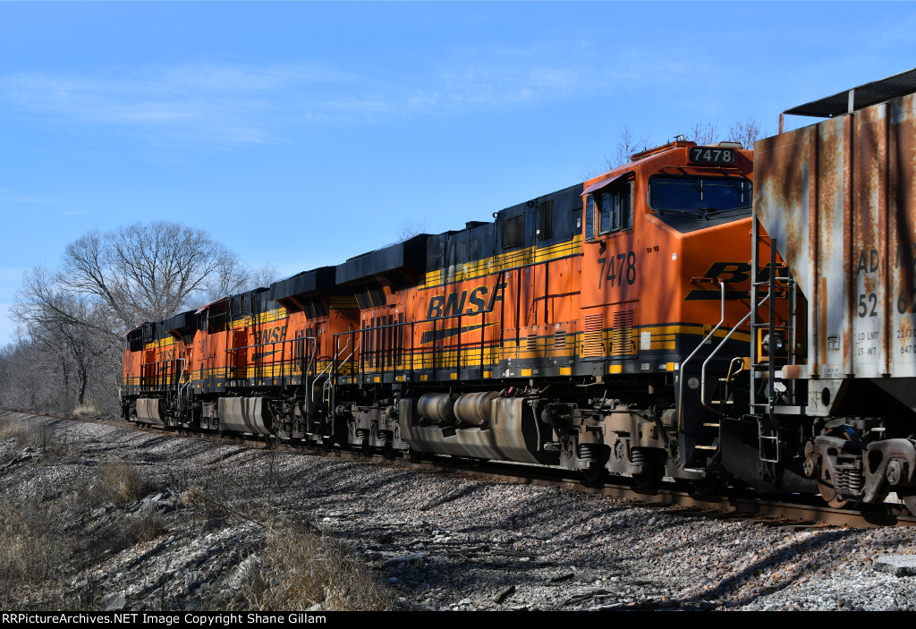 BNSF 7478 Roster shot